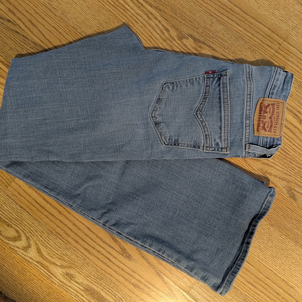 Levi's Highrise Bootcut Blue Jeans